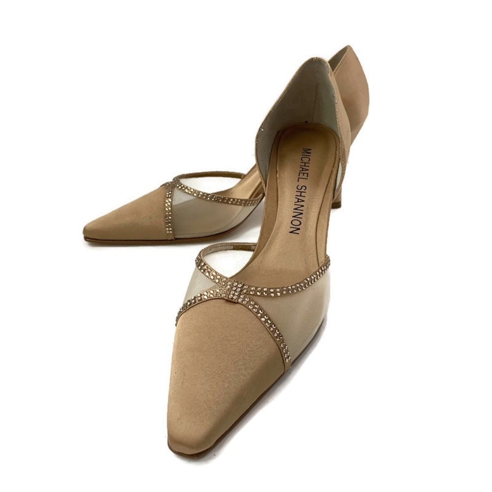 Michael Shannon | Sparkly Gold Heels